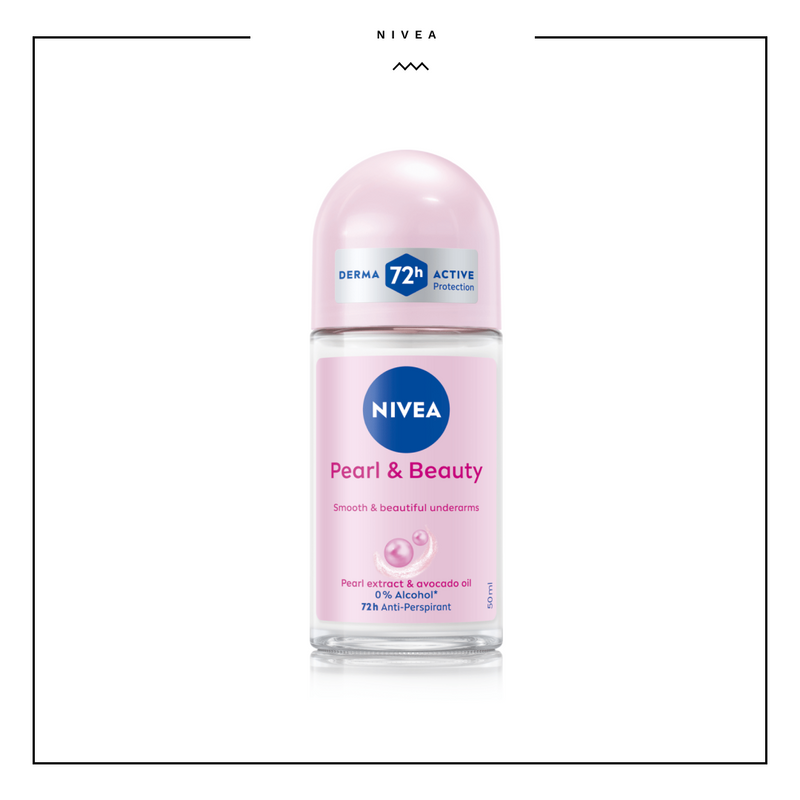 Nivea Pearl & Beauty Anti-Perspirant Roll-On 50ml