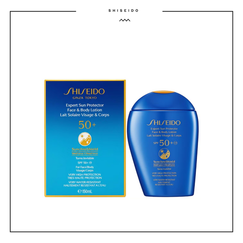 Shiseido Expert Sun Protector Face and Body Lotion SPF50+150ml