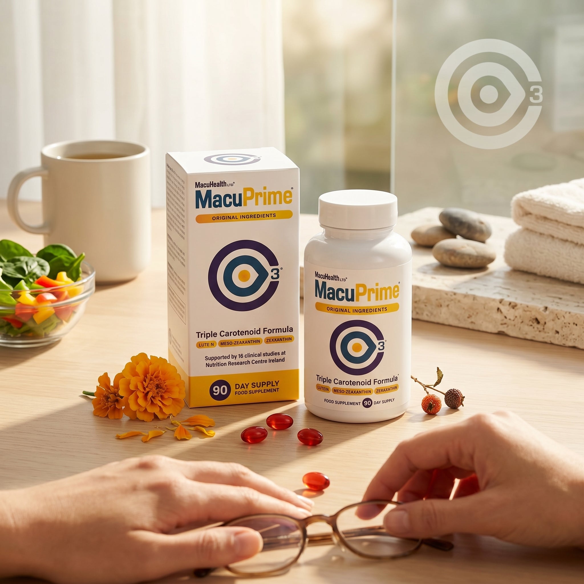 MacuPrime Triple Carotenoid Formula 90 Days Supply