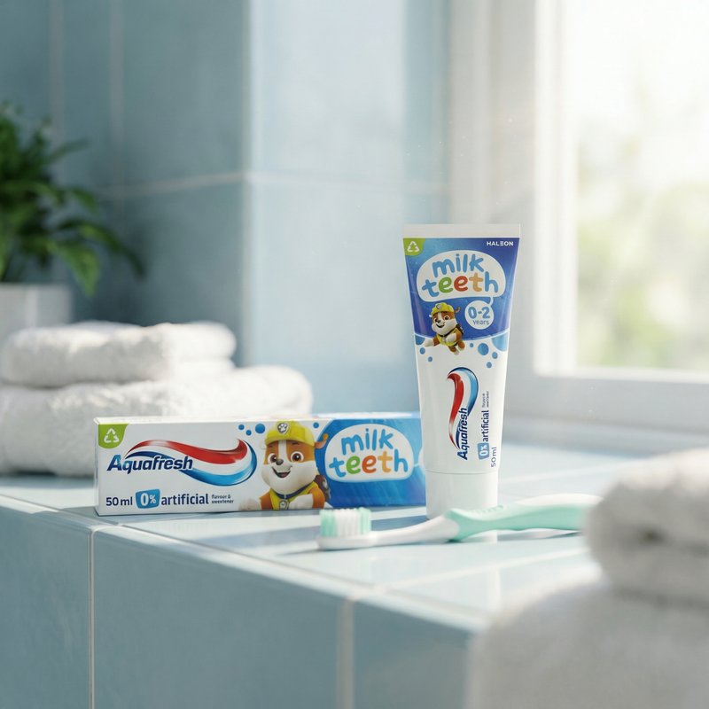 Aquafresh Milk Teeth Toothpaste 0-2 Years 50ml