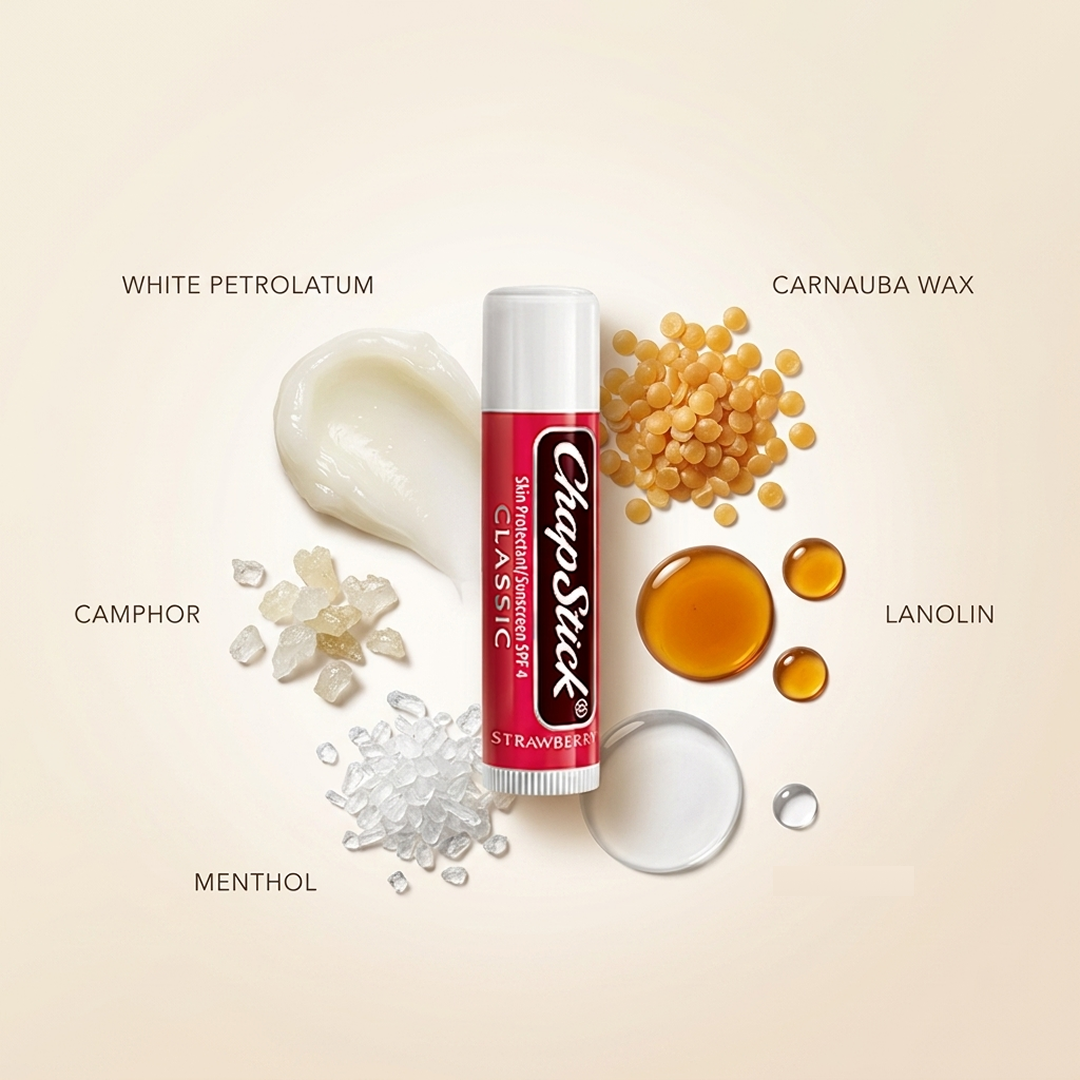 ChapStick Classic Lip Balm Strawberry 4g