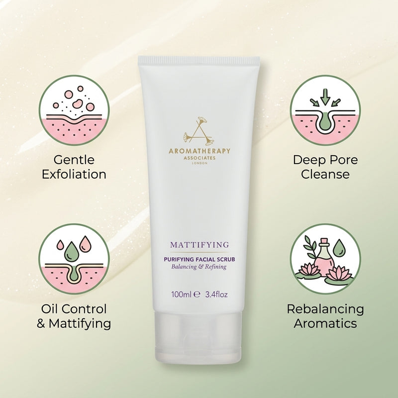 Aromatherapy Associates Mattifying Purifying Facial Scrub 100ml