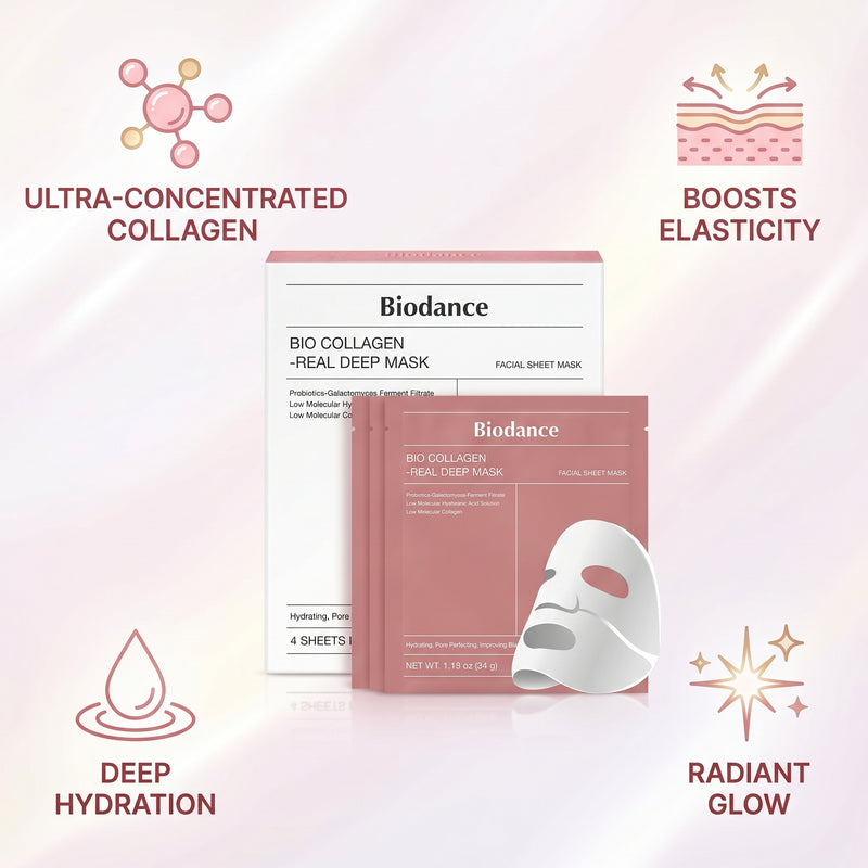 BIODANCE Bio Collagen-Real Deep Mask Box of 4 | Skin