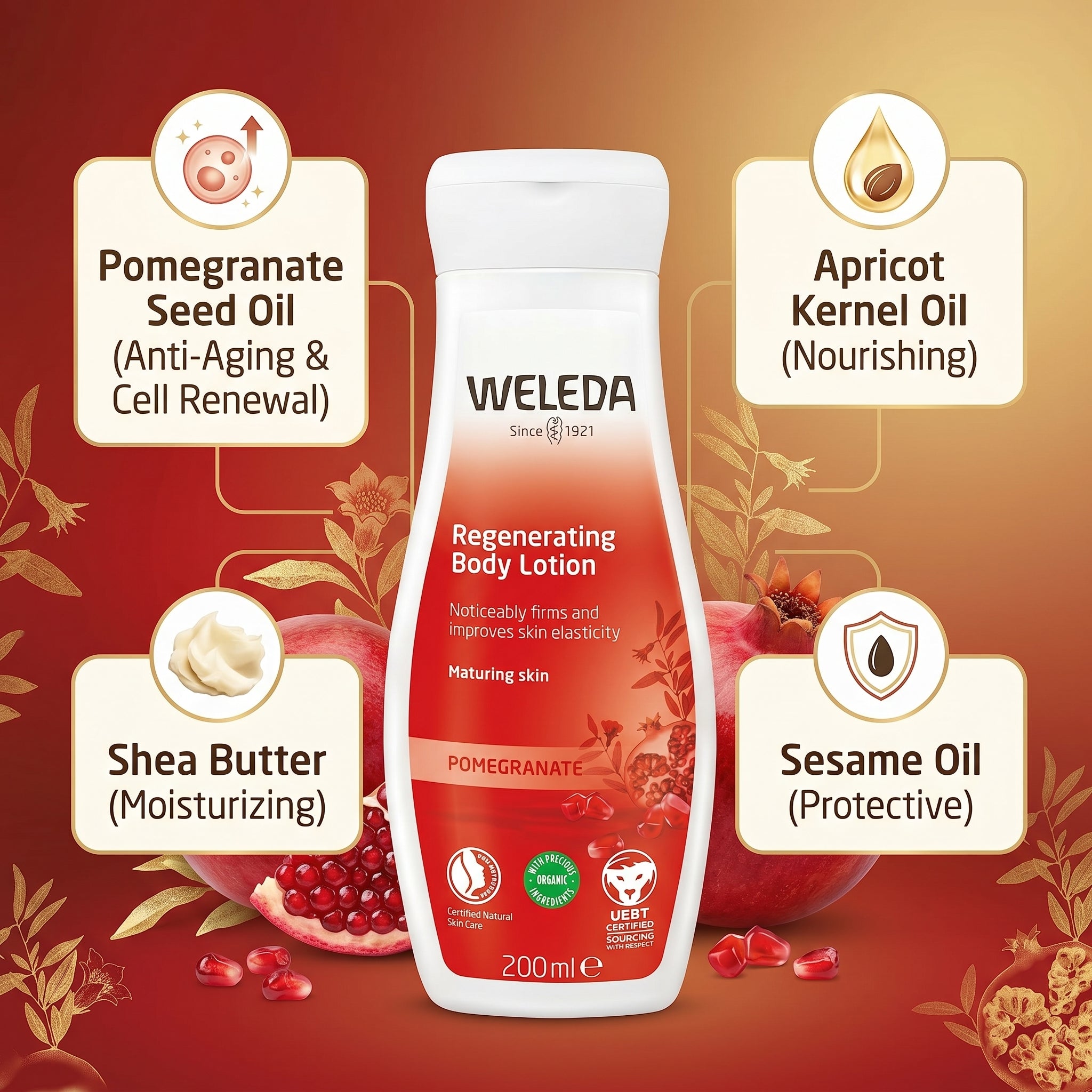 Weleda Pomegranate Body Lotion 200 ml