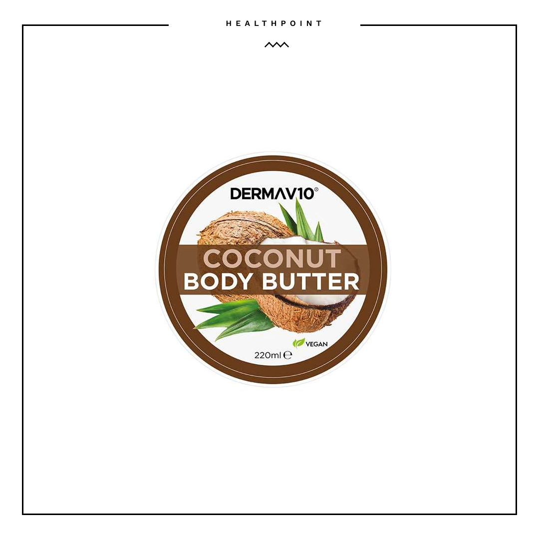 Derma V10 COCONUT Body Butter 220ml