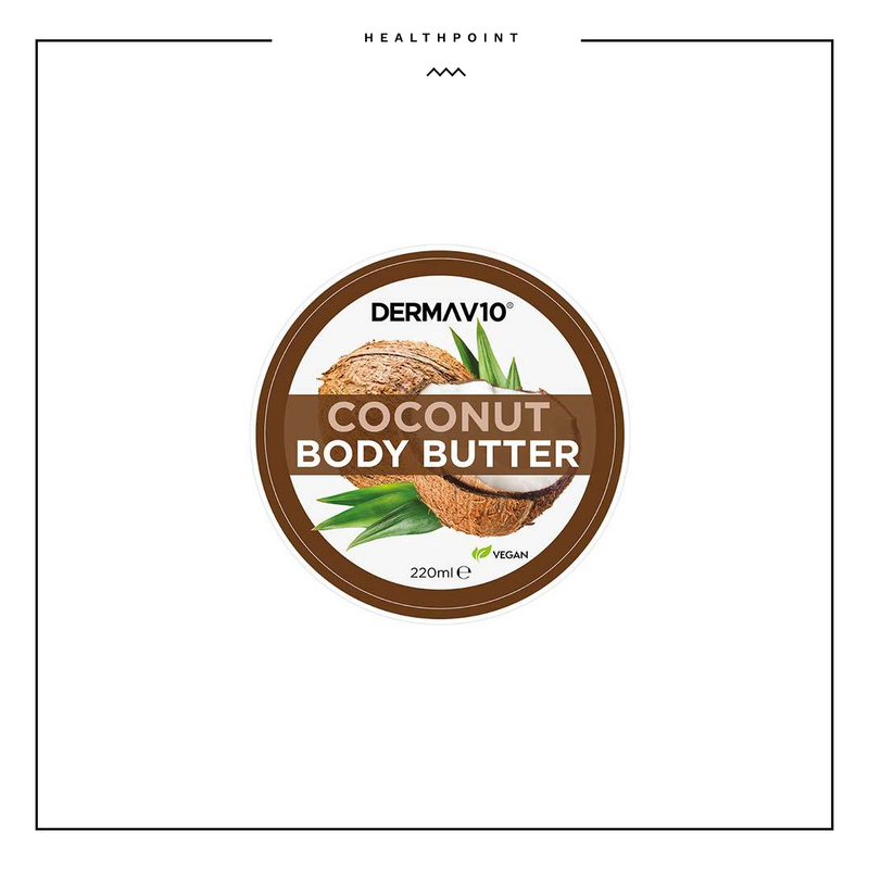 Derma V10 COCONUT Body Butter 220ml