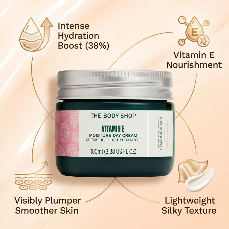The Body Shop Vitamin E Moisture Day Cream - 100 ml