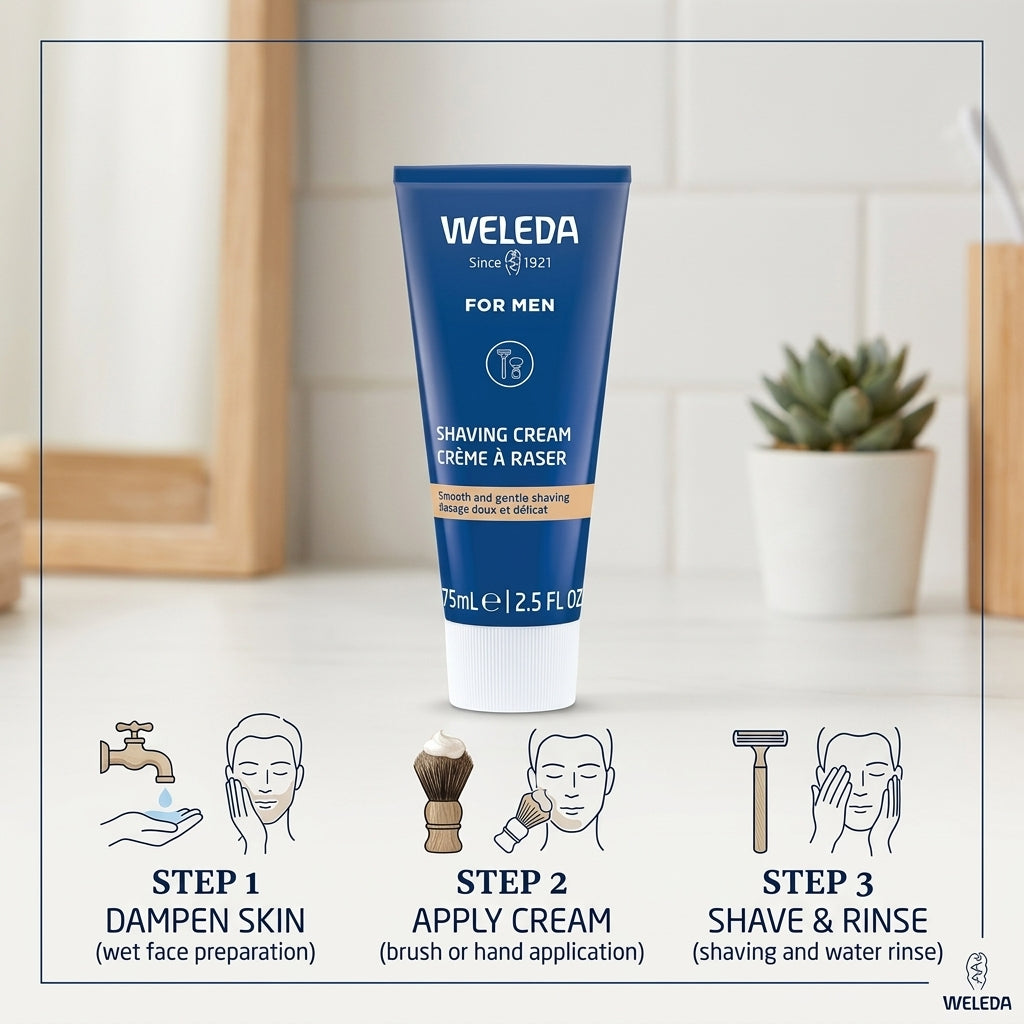 Weleda For Men Shaving Cream 75ml