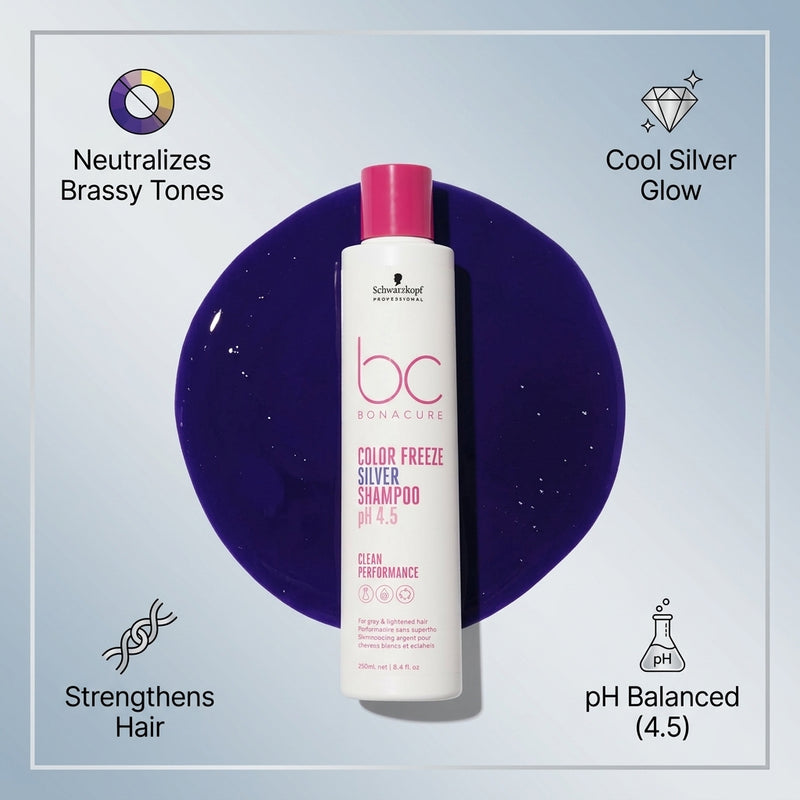 Schwarzkopf BC Bonacure Color Freeze Silver Shampoo 250ml