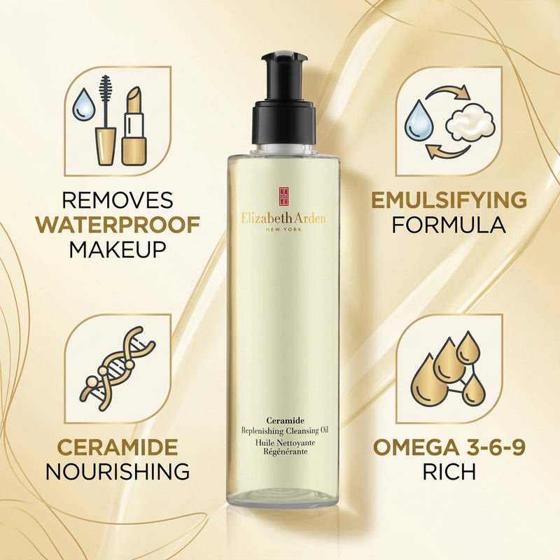 Elizabeth Arden Ceramide Replenishing Cleansing Oil
