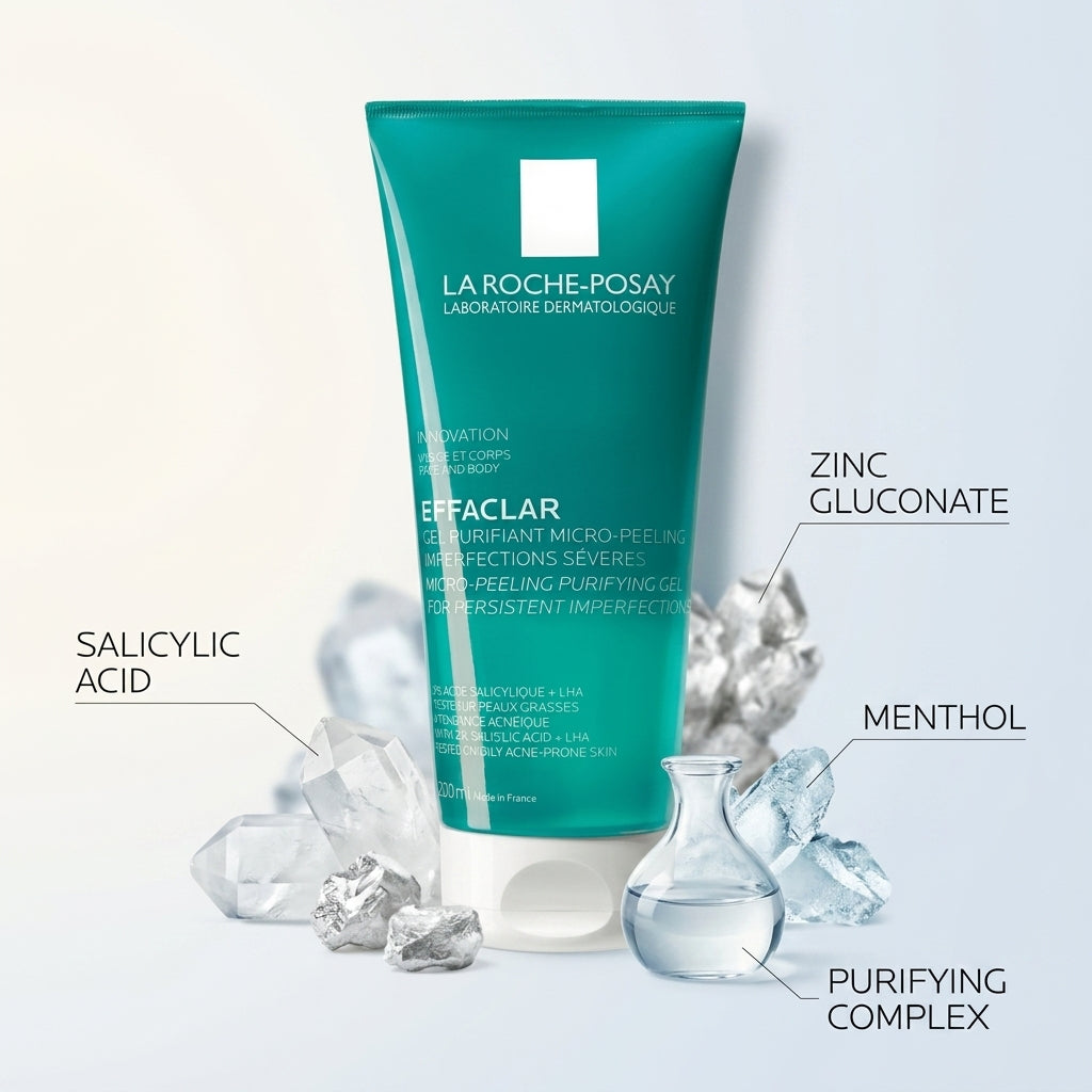 La Roche-Posay Effaclar Micro-Peeling Purifying Gel 200ml