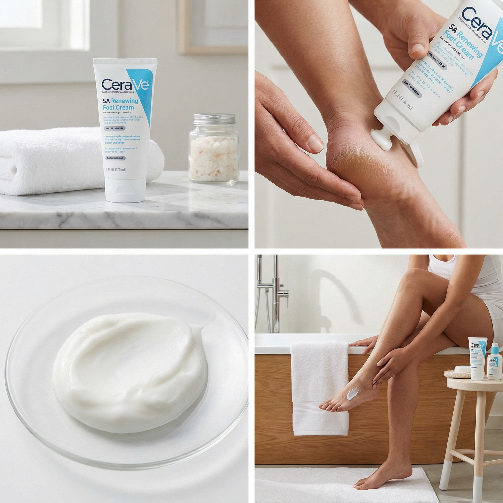 CeraVe SA Renewing Foot Cream 88ml