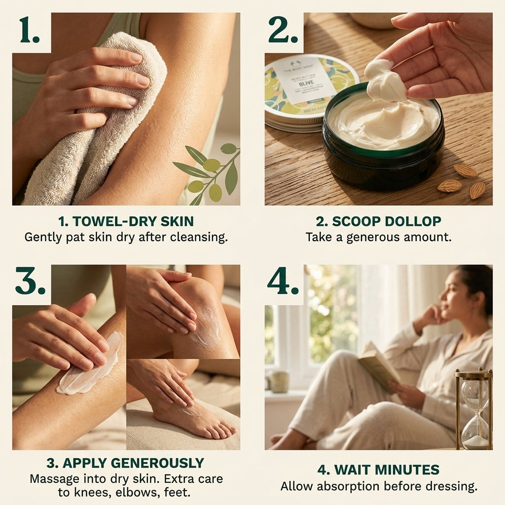 The Body Shop Olive Body Butter 96h Nourishing Moisture 200ml