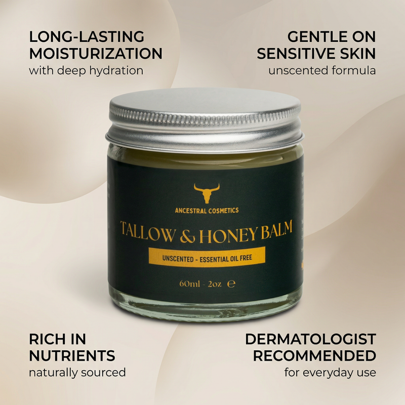 Ancestral Cosmetics Unscented Tallow & Honey Balm