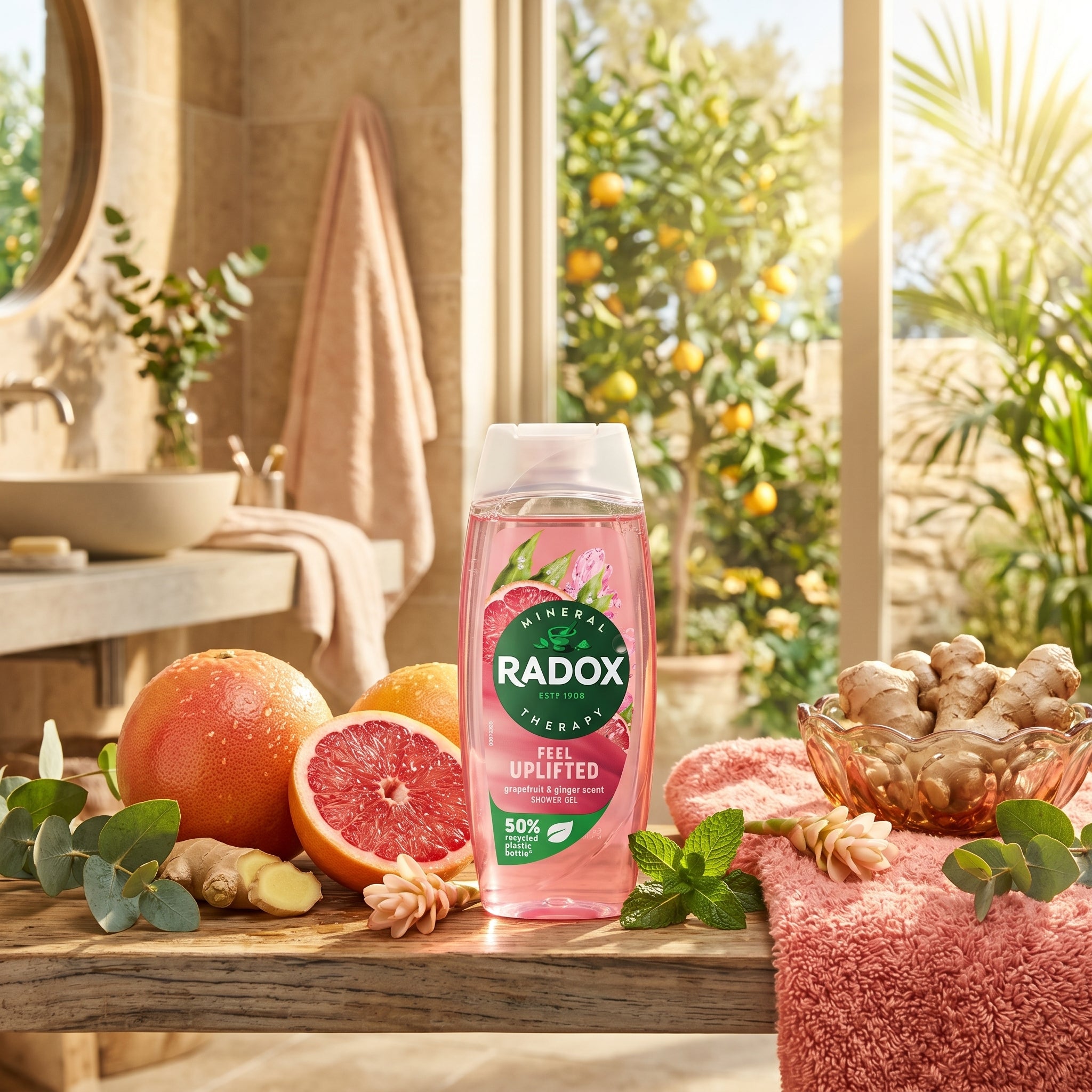 Radox Shower Gel 225ml Feel Uplifted