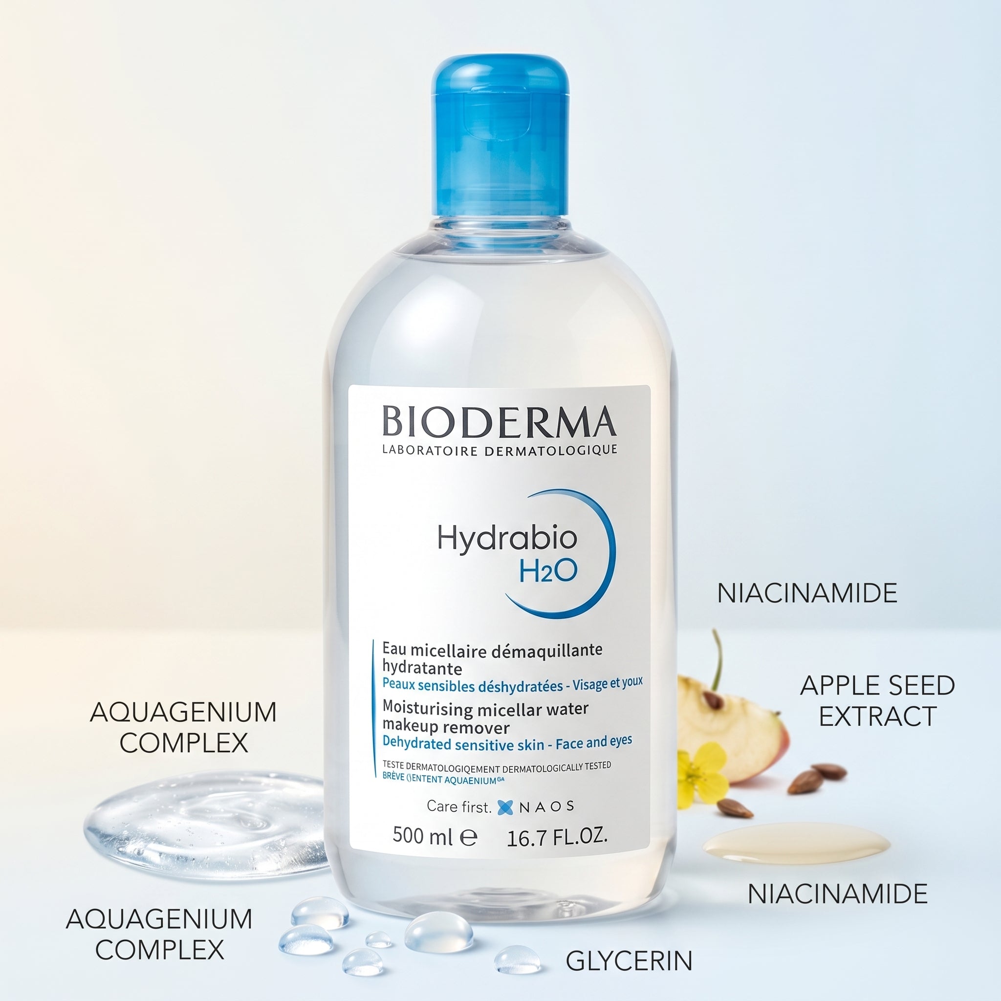 Bioderma Hydrabio H2O Moisturising Micellar Water 500ml