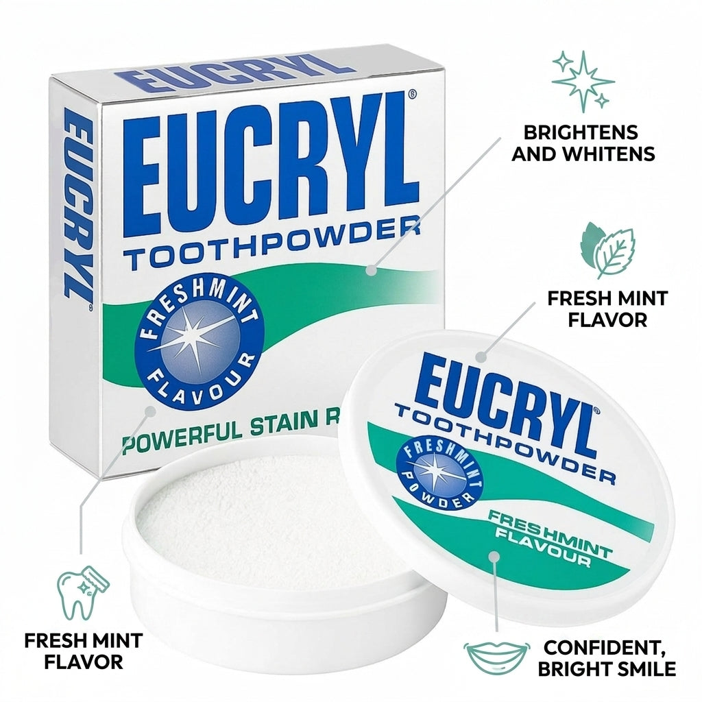 Eucryl Toothpowder Freshmint 50g