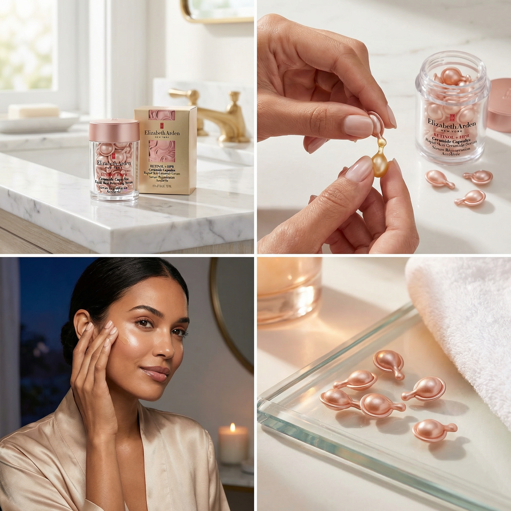 Elizabeth Arden Retinol + HPR Ceramide Capsules Rapid Skin Renewing Serum 30 capsules