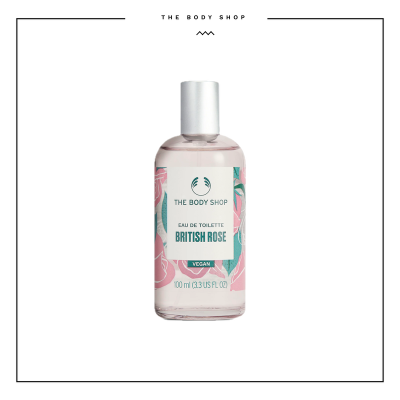 The Body Shop British Rose Eau De Toilette 100ml