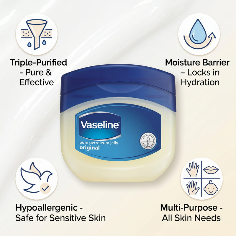 Vaseline Pure Petroleum Jelly Original 100ml