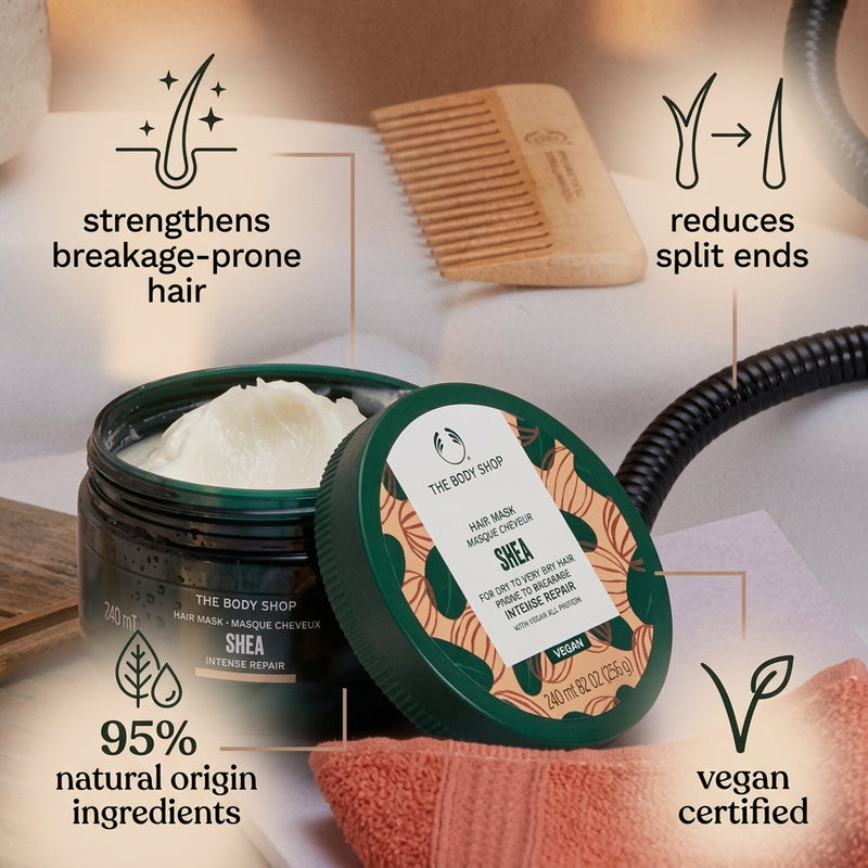 The Body Shop Shea Hair Mask 240ml