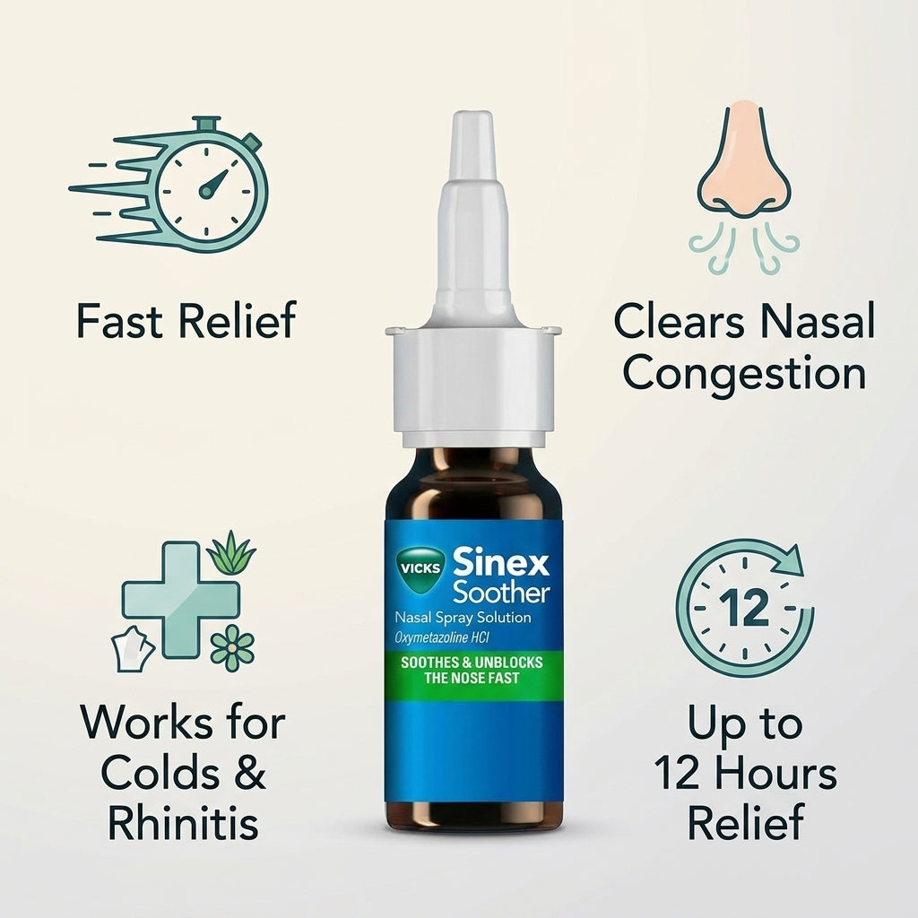 Vicks Sinex Soother Nasal Spray 15ml
