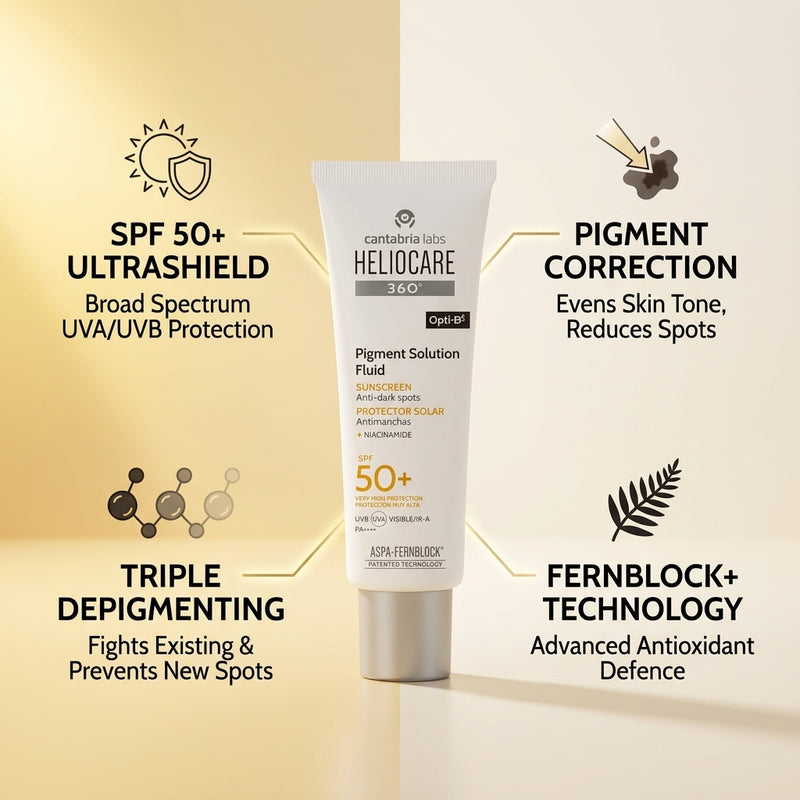 Heliocare 360° Pigment Solution Fluid SPF 50+ 50ml