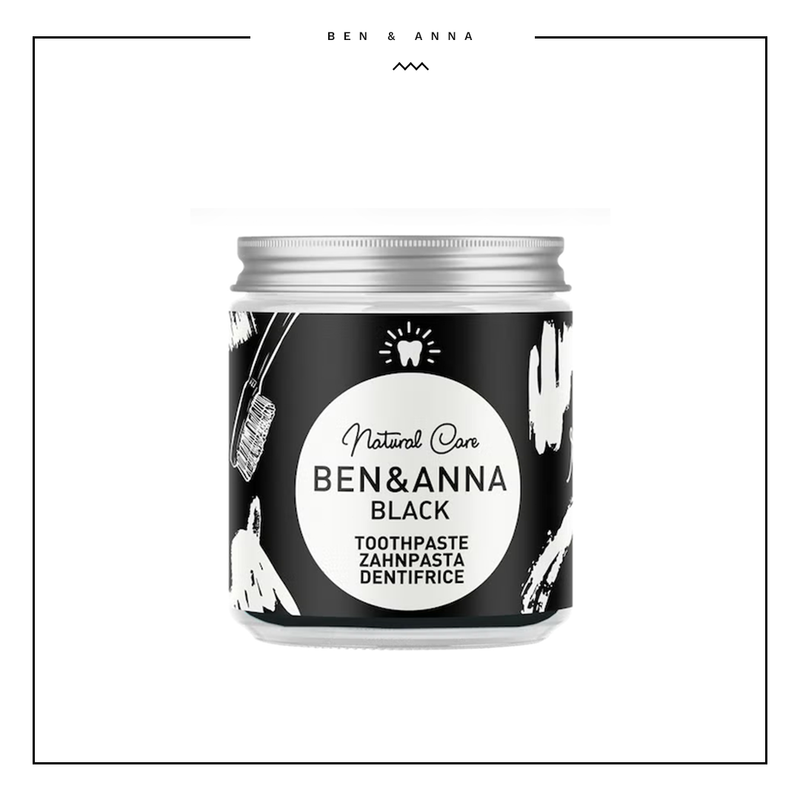 Ben & Anna Toothpaste (Black) with activated Charcoal 100ml