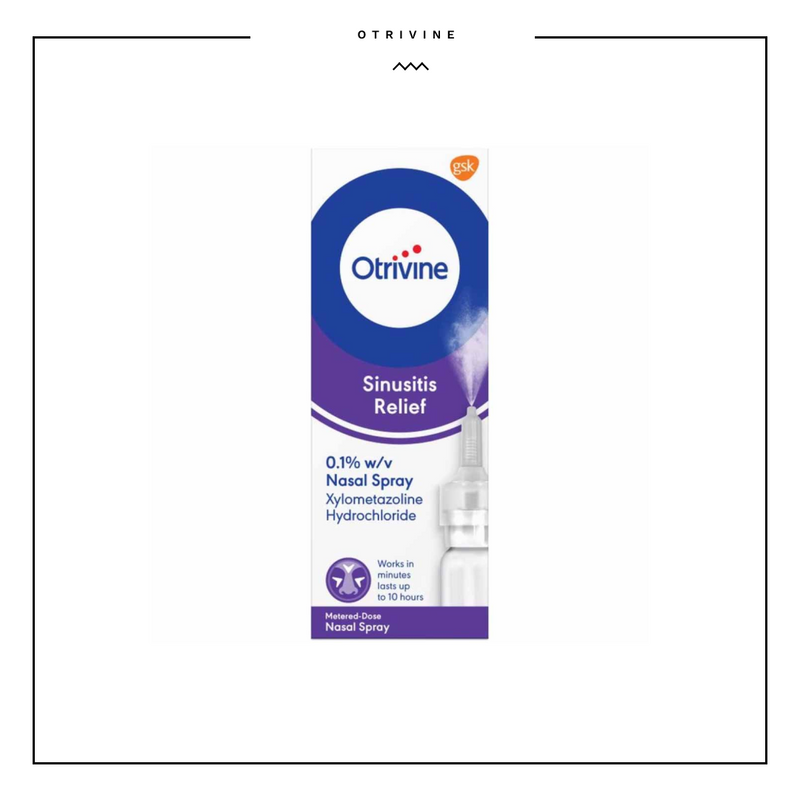 Otrivine Adult Measured Dose Sinusitis Spray 10ml