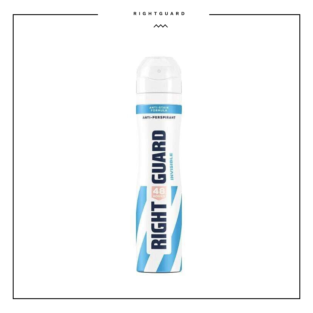 Right Guard Women Deodorant Spray Invisible 250ml
