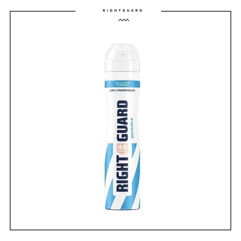 Right Guard Women Deodorant Spray Invisible 250ml