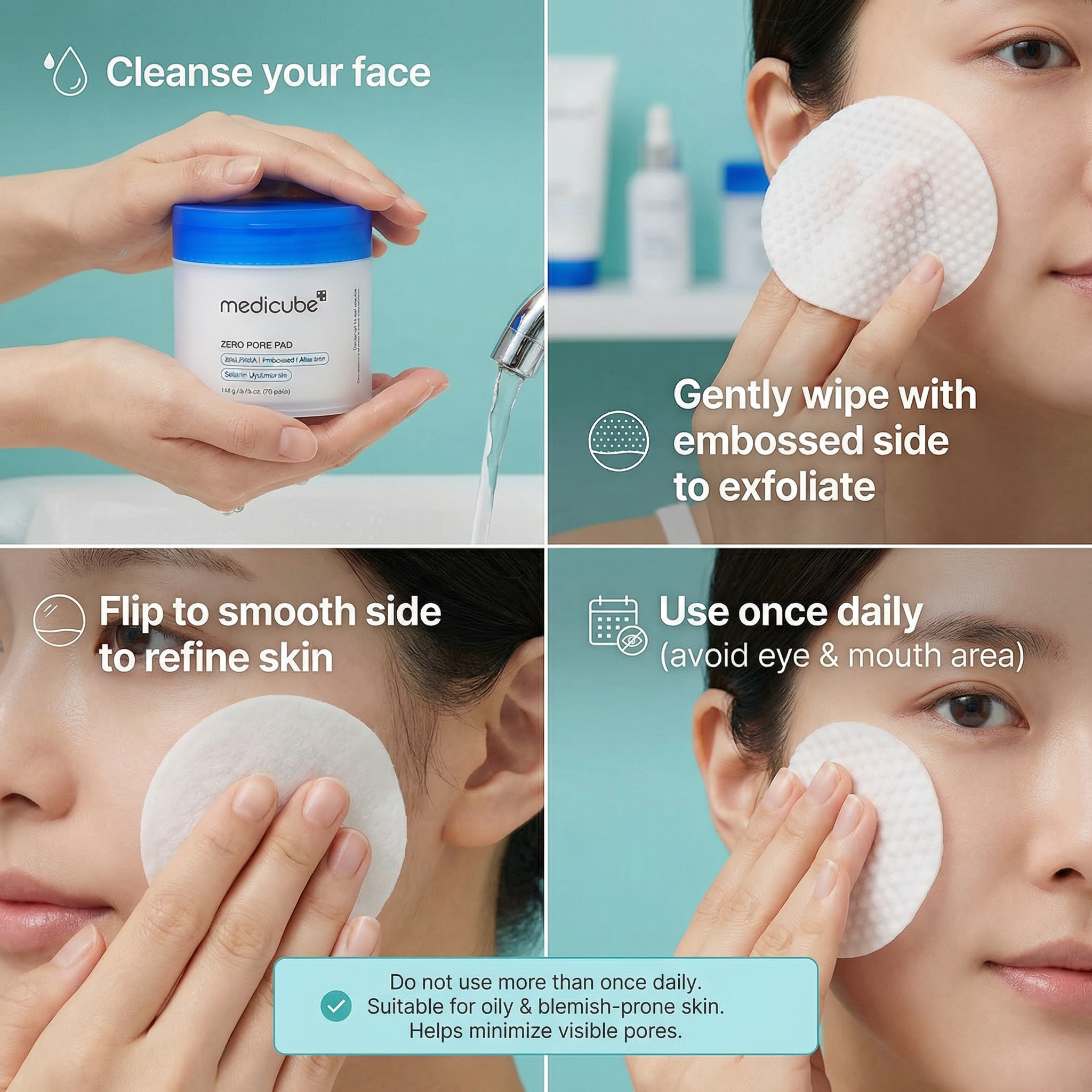Medicube Zero Pore Pad 155g