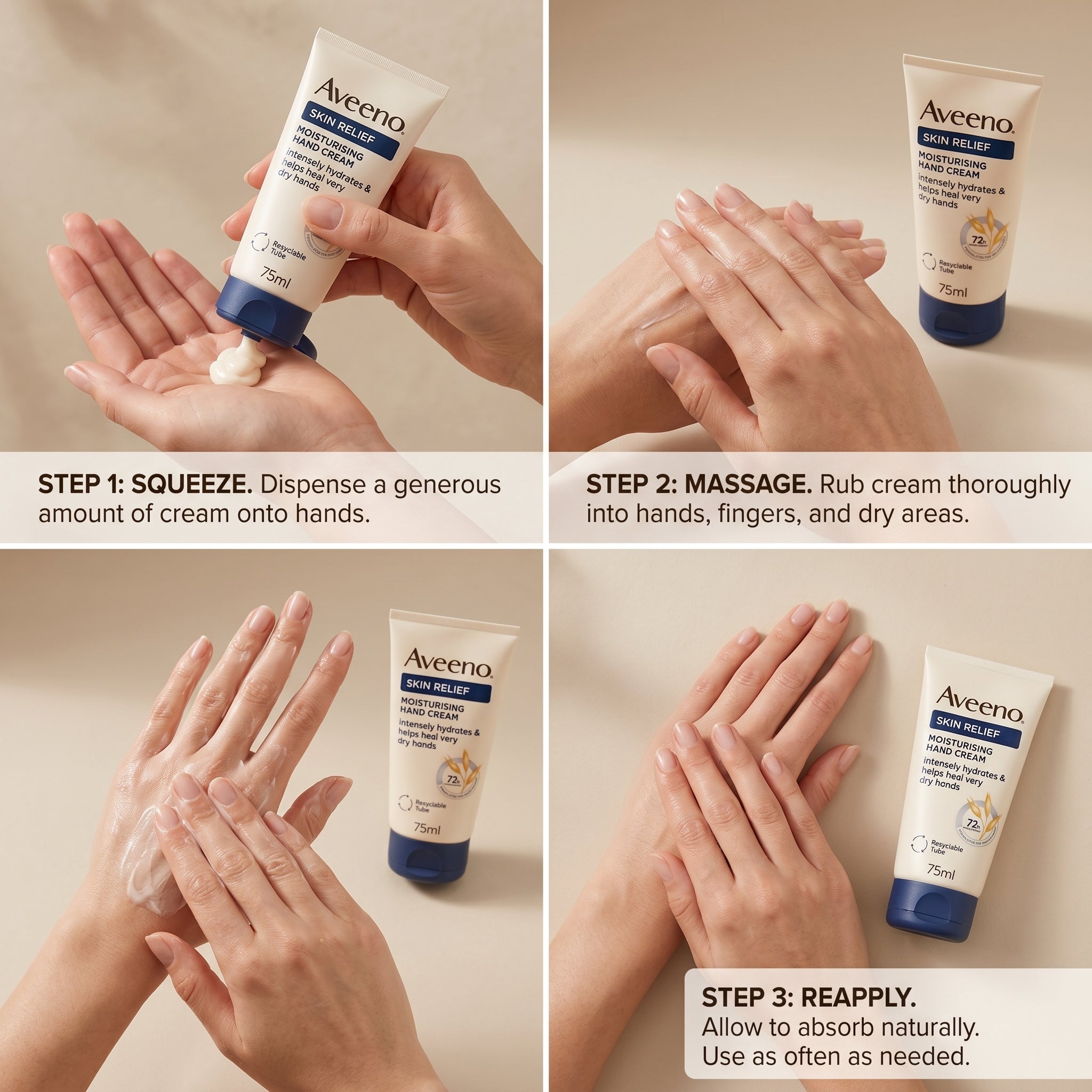 Aveeno Skin Relief Hand Cream 75ml