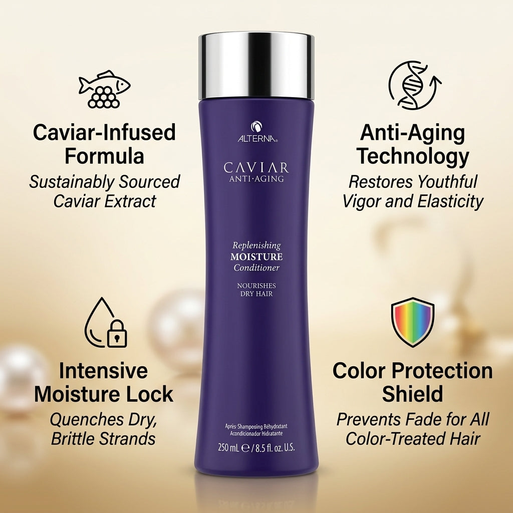 Alterna Caviar Anti-Aging Replenishing Moisture Conditioner For Dry Hair 250ml