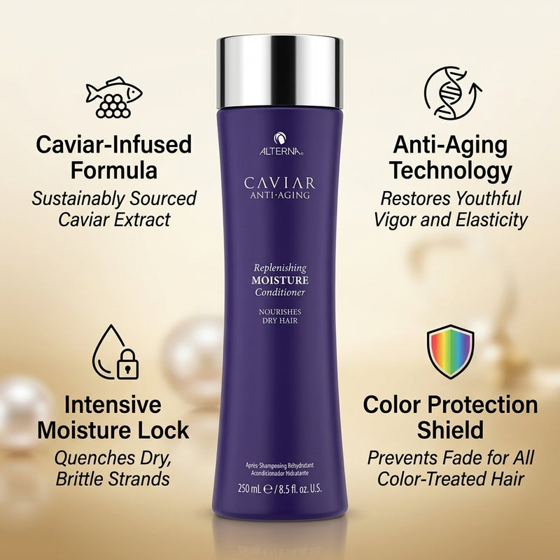Alterna Caviar Anti-Aging Replenishing Moisture Conditioner For Dry Hair 250ml