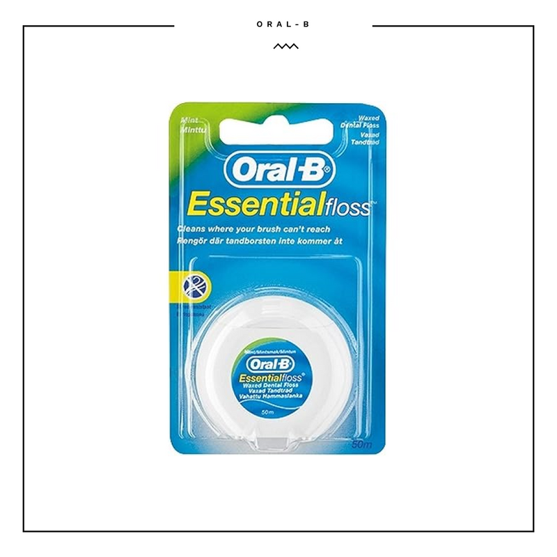 Oral-B Essential Floss Mint Waxed 50m