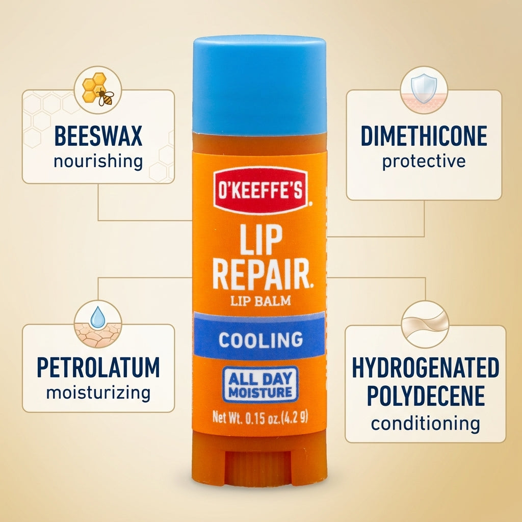 O'Keeffe's Lip Repair Cooling Relief Lip Balm 4.2g