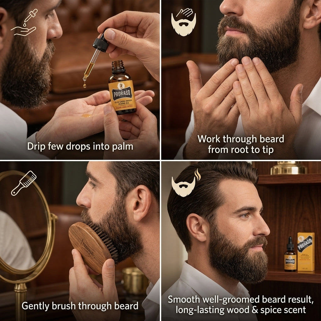 Proraso Wood & Spice Beard Oil 30ml