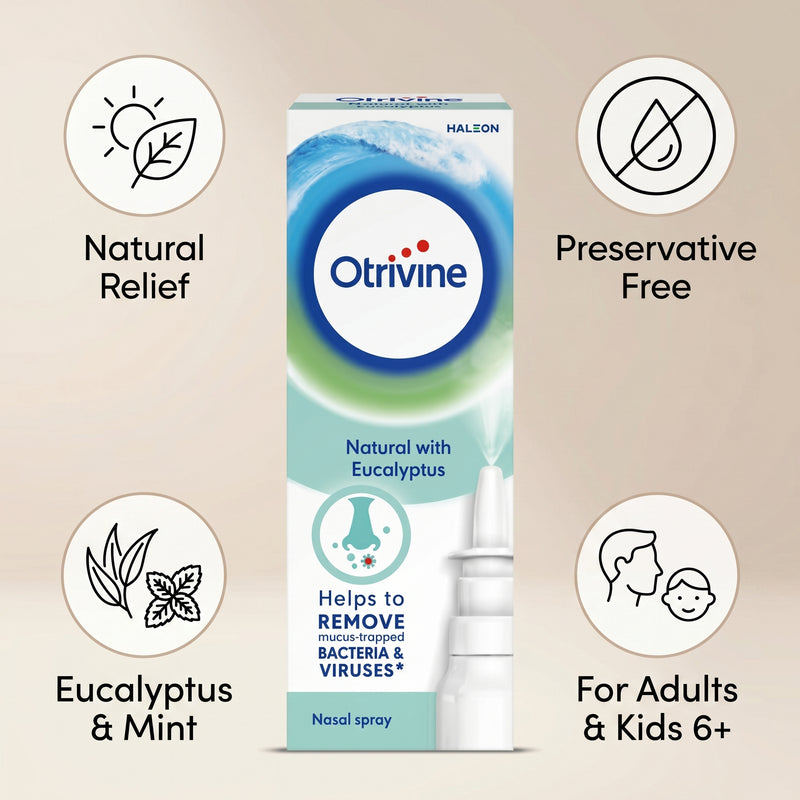 Otrivine Natural with Eucalyptus Nasal Spray 20ml