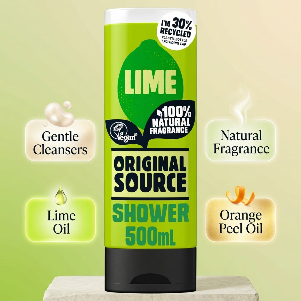 Original Source Lime Shower Gel 500ml