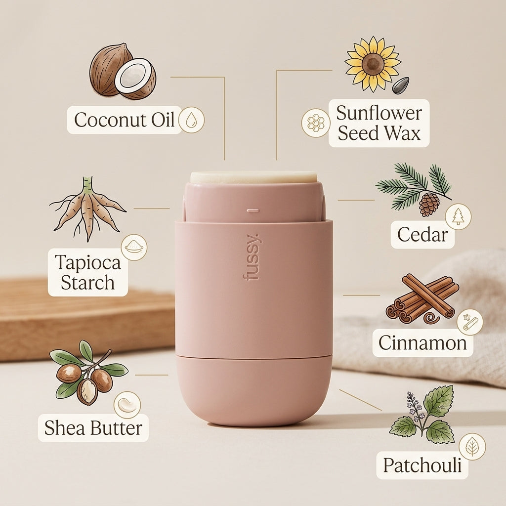 Fussy Refillable Natural Deodorant Night Tales