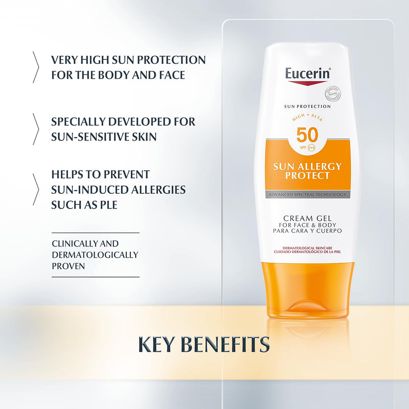 Eucerin Sun Allergy Protect Gel-CreamSPF50+ (150ML)