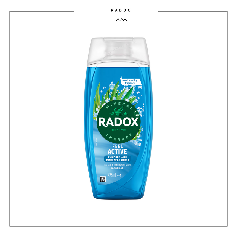 Radox Shower Gel 225ml Feel Active