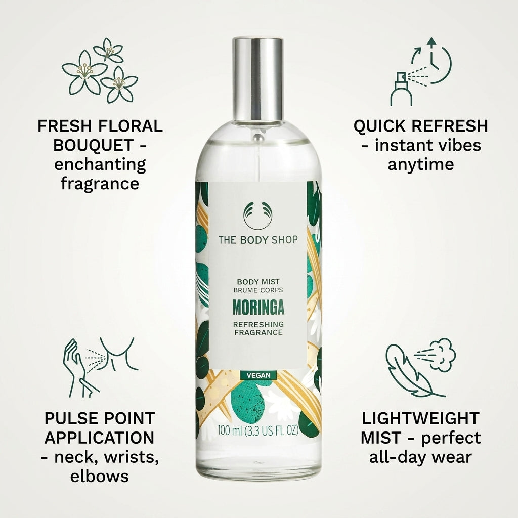 The Body Shop Moringa Body Mist 100ml