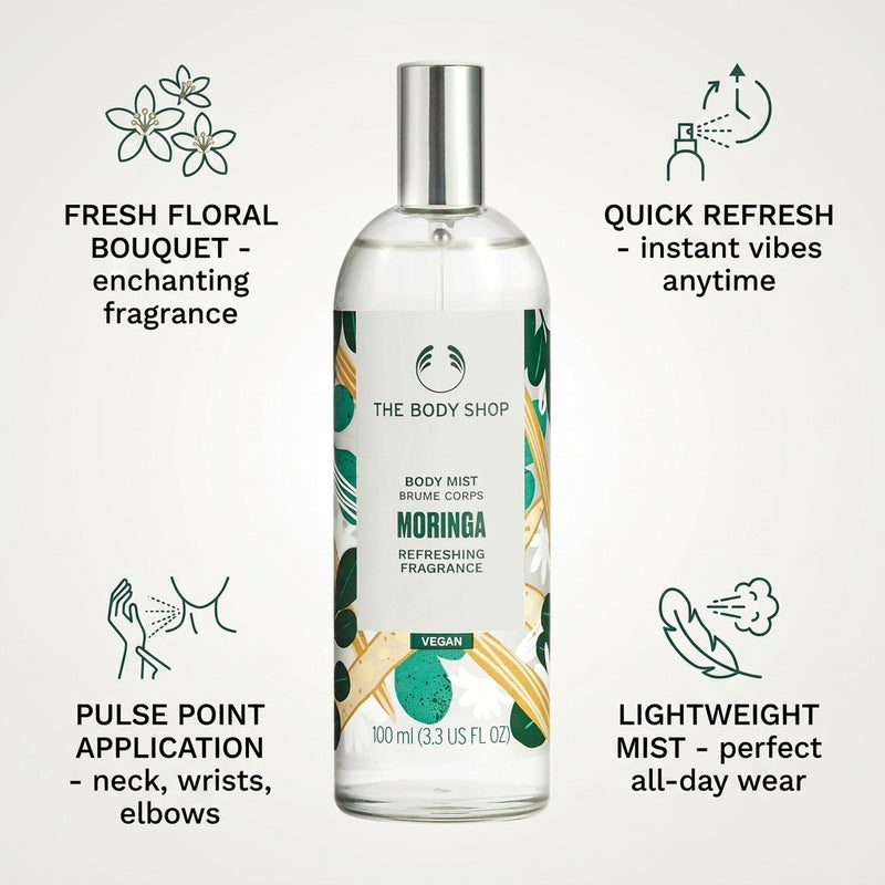 The Body Shop Moringa Body Mist 100ml