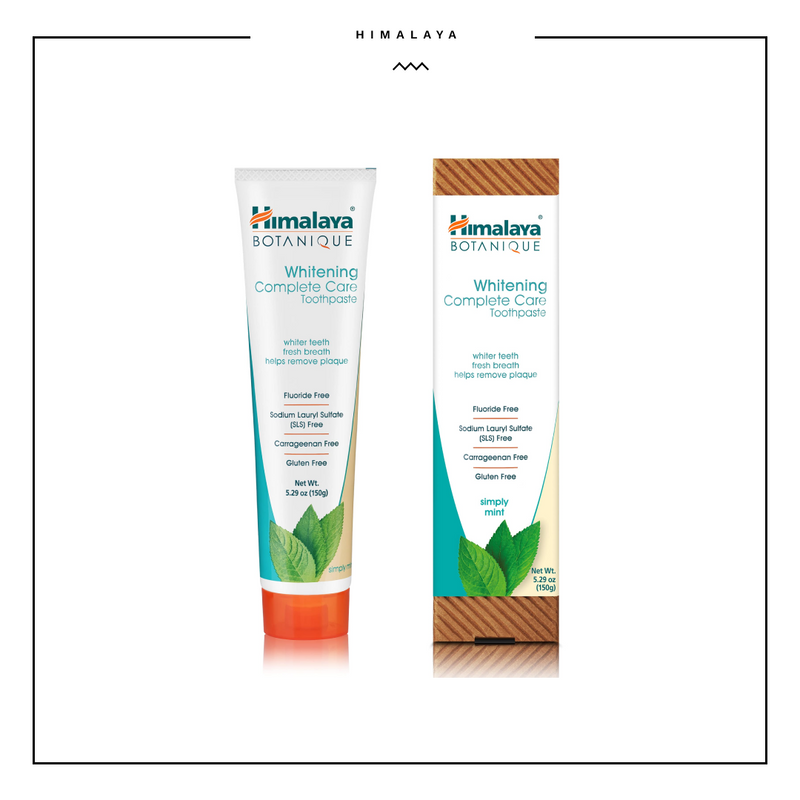 Himalaya Botanique Complete Care Whitening Toothpaste Simply Mint 150g