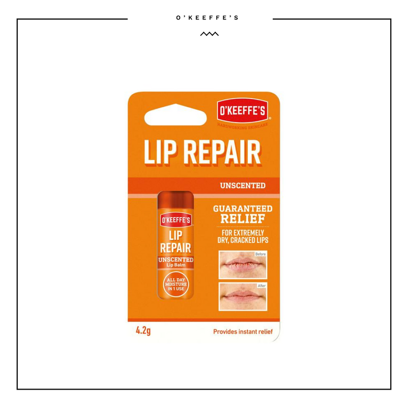 O'Keeffe's Lip Repair Unscented Lip Balm 4.2g