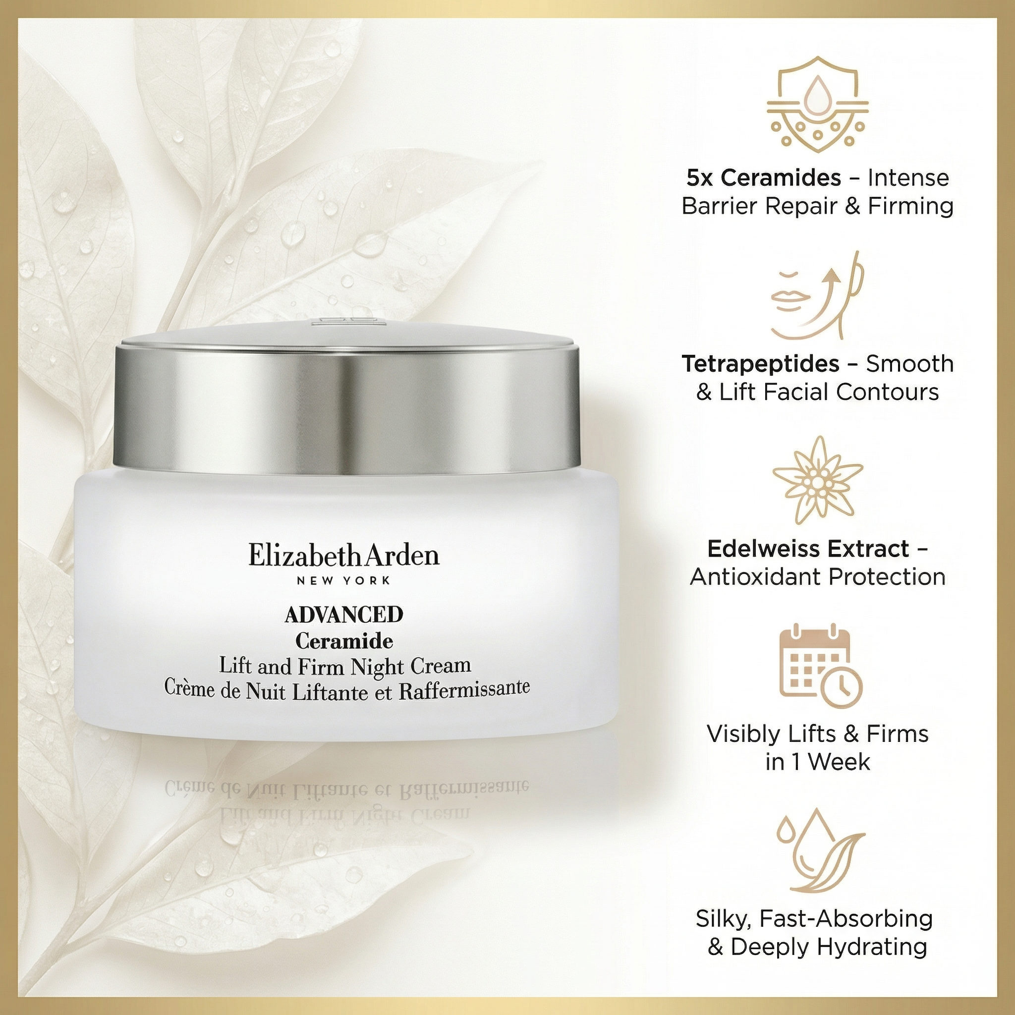 Elizabeth Arden Advanced Ceramide Lift and Firm Night Cream 50ml