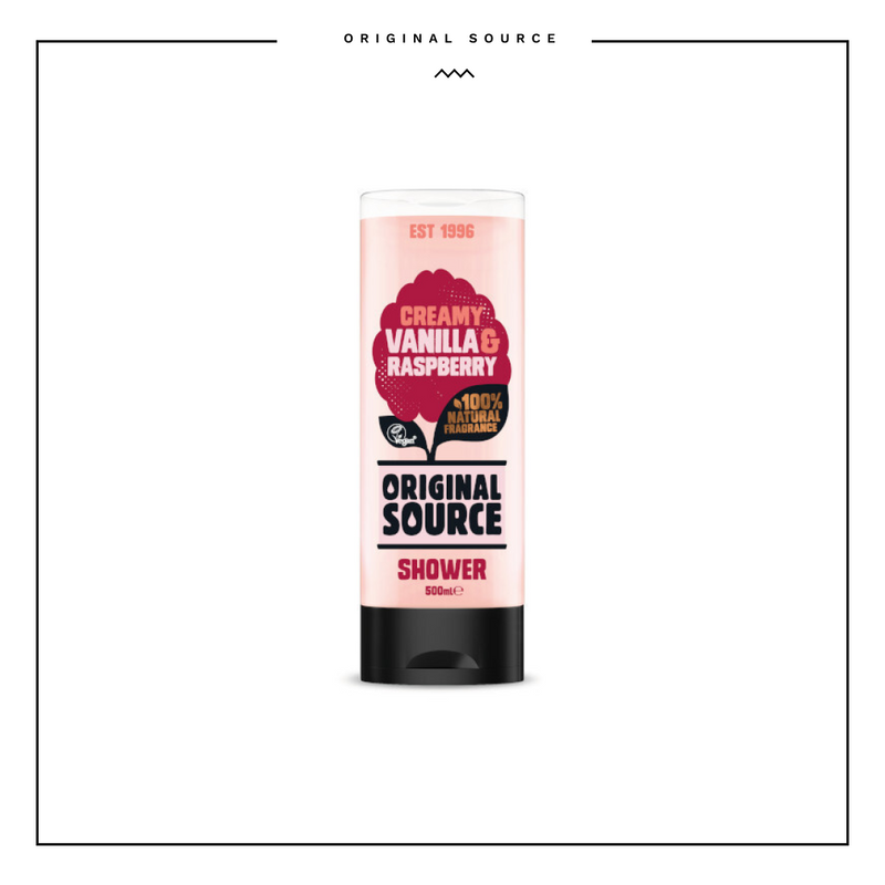 Original Source Vanilla & Raspberry Shower Gel 500ml