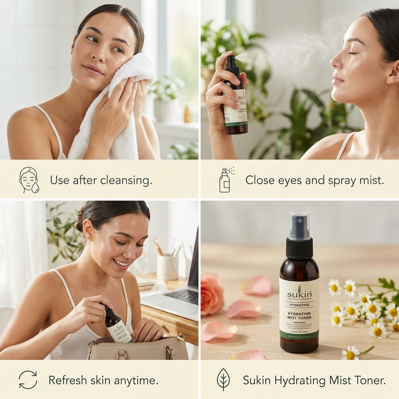 Sukin Hydrating Mist Toner, 125ml
